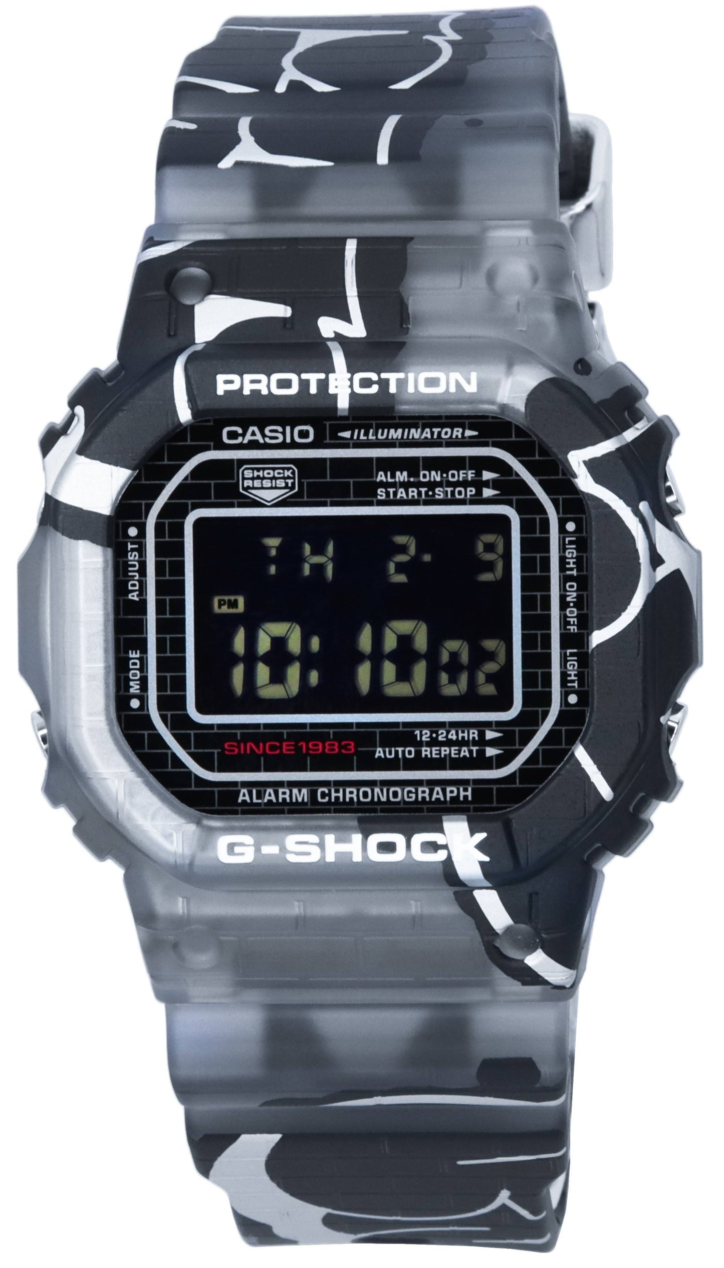 Casio G-Shock Street Spirit Digital Quartz DW-5000SS-1 DW5000SS-1 200M Men's Watch