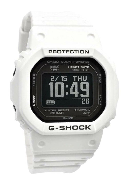 Casio G-Shock G-Squad Digital Smartphone Link Bluetooth Bio Based Resin Solar DW-H5600-7 200M Men's Watch