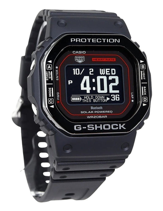 Casio G-shock Move G-Squad Digital Smartphone Link Bio-Based Resin Strap Solar DW-H5600MB-1A4 200M Men's Watch