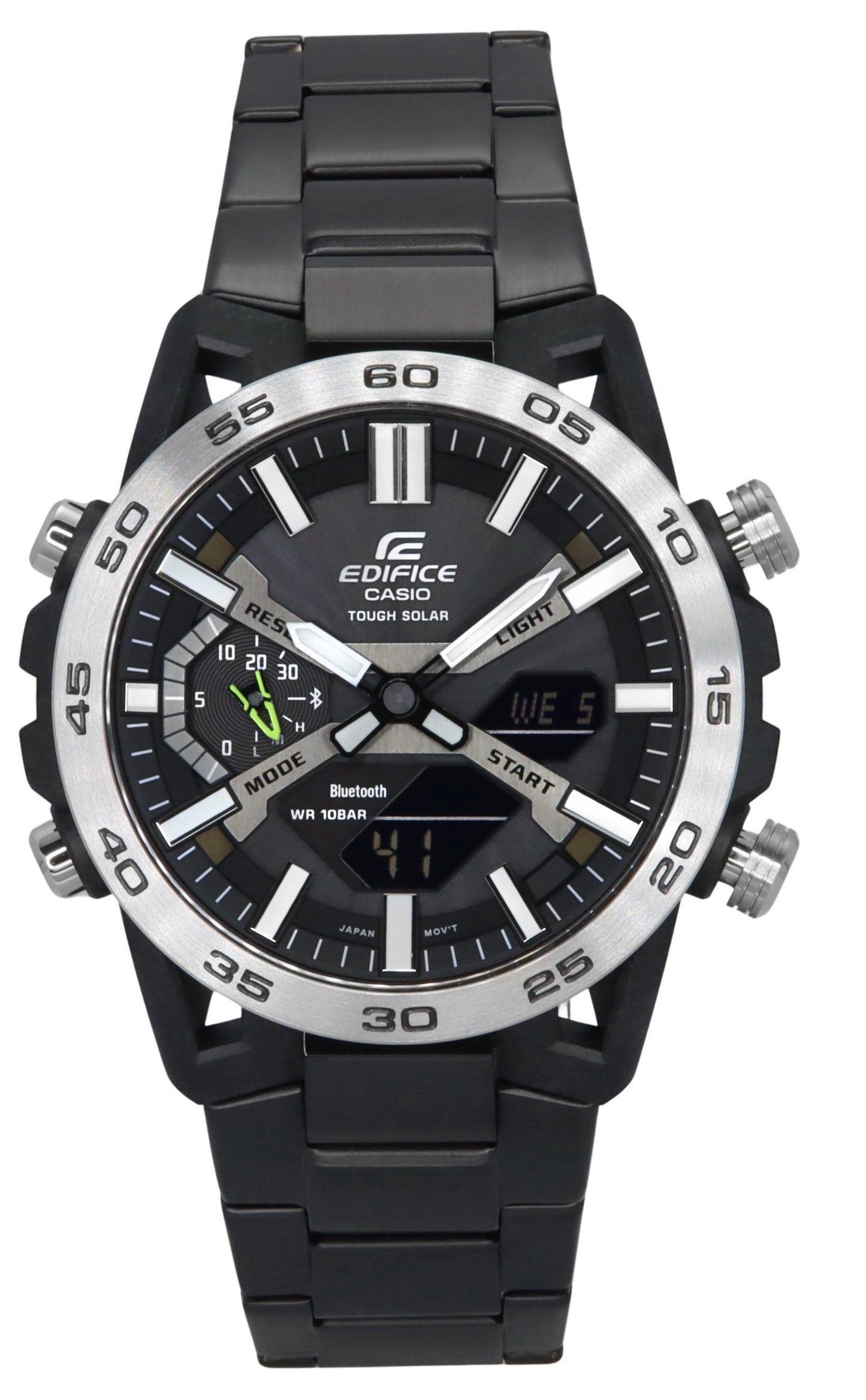 Casio Edifice Suspension Analog Digital Smartphone Link Tough Solar ECB-2000DD-1A 100M Men's Watch