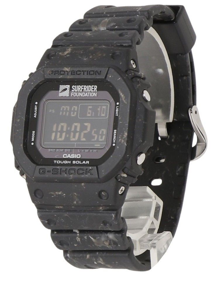 Casio G-Shock Digital Surfrider Foundation Collaboration Resin Strap Tough Solar G-5600SRF-1 200M Men's Watch