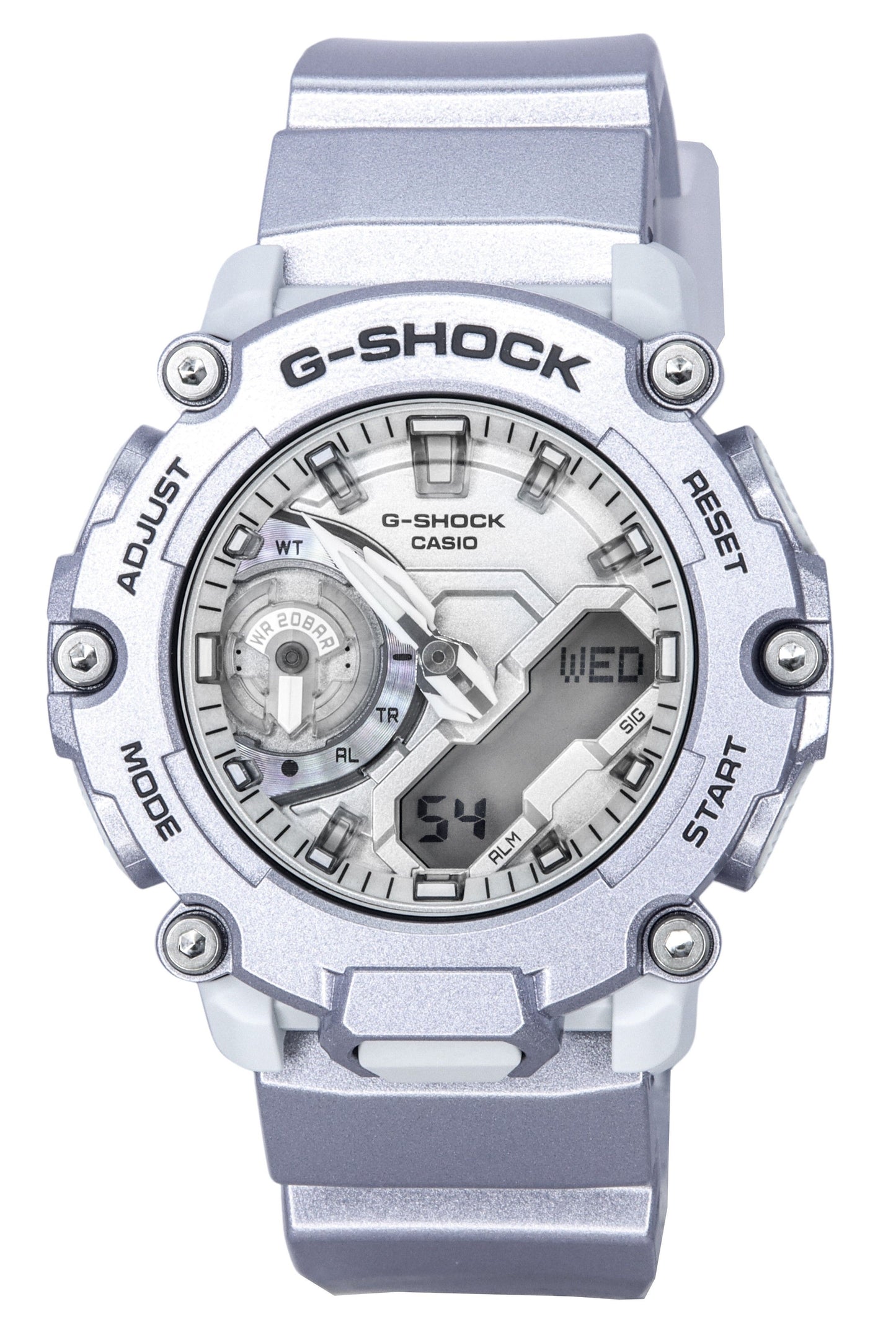 Casio G-Shock Analog Digital Forgotten Future Series Gray Dial Quartz GA-2200FF-8A 200M Men's Watch