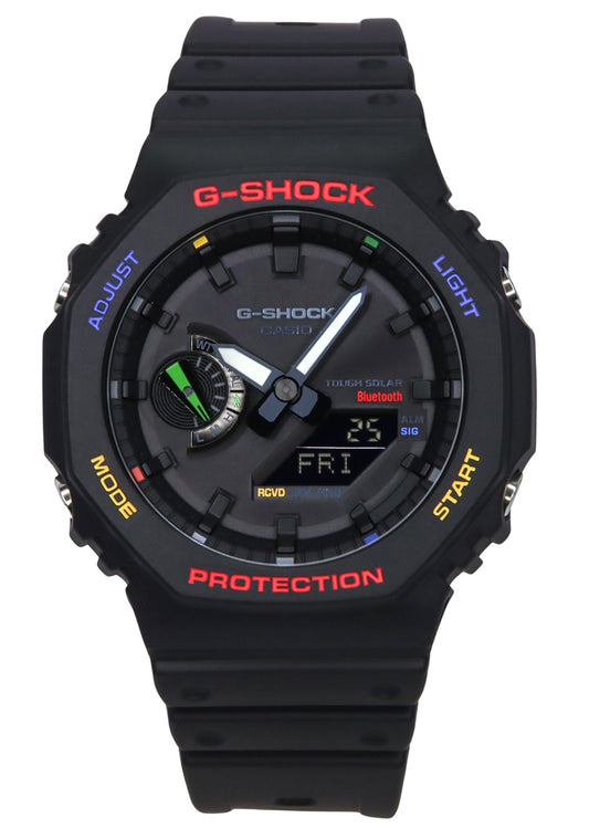 Casio G-Shock Mobile Link Analog Digital Black Dial Solar GA-B2100FC-1A 200M Men's Watch