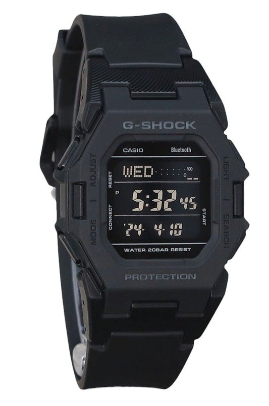 Casio G-Shock Digital Smartphone Link Black Resin Strap Quartz GD-B500-1 200M Men's Watch