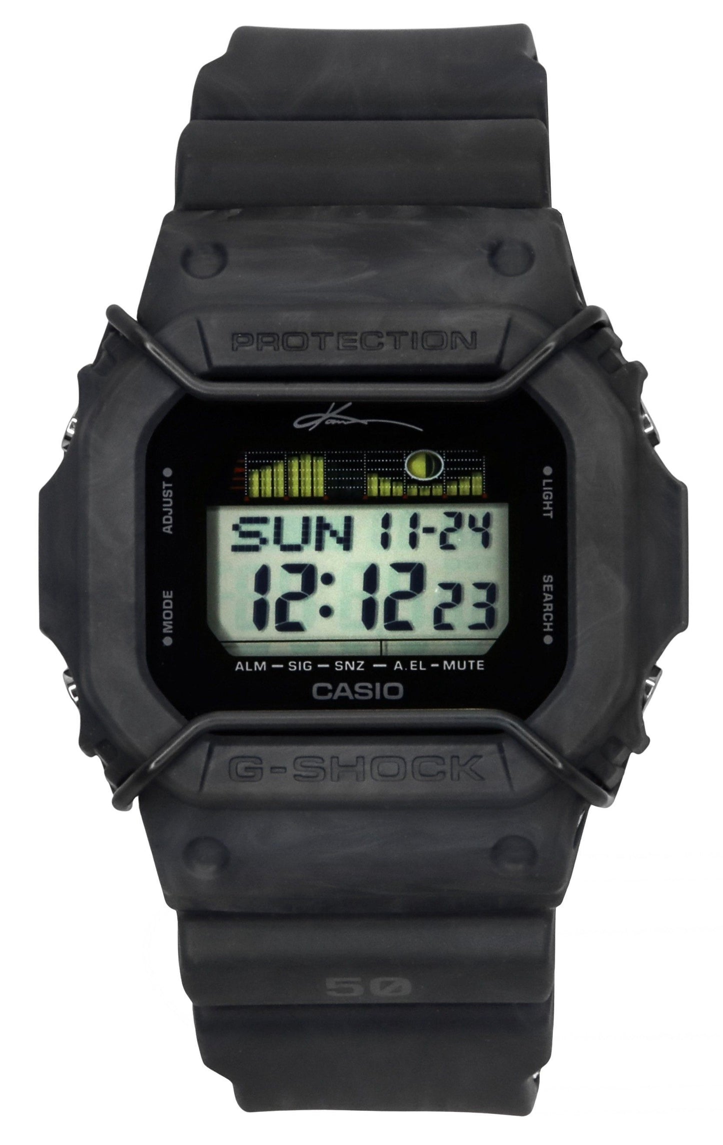 Casio G-Shock Digital International Pro Surfer Kanoa Igarashi’s Third Signature Quartz GLX-5600KB-1 200M Men's Watch