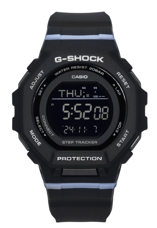 Casio G-Shock G-Squad Digital Smartphone Link Bio-Based Resin Strap Quartz GMD-B300-1 200M Women's Watch