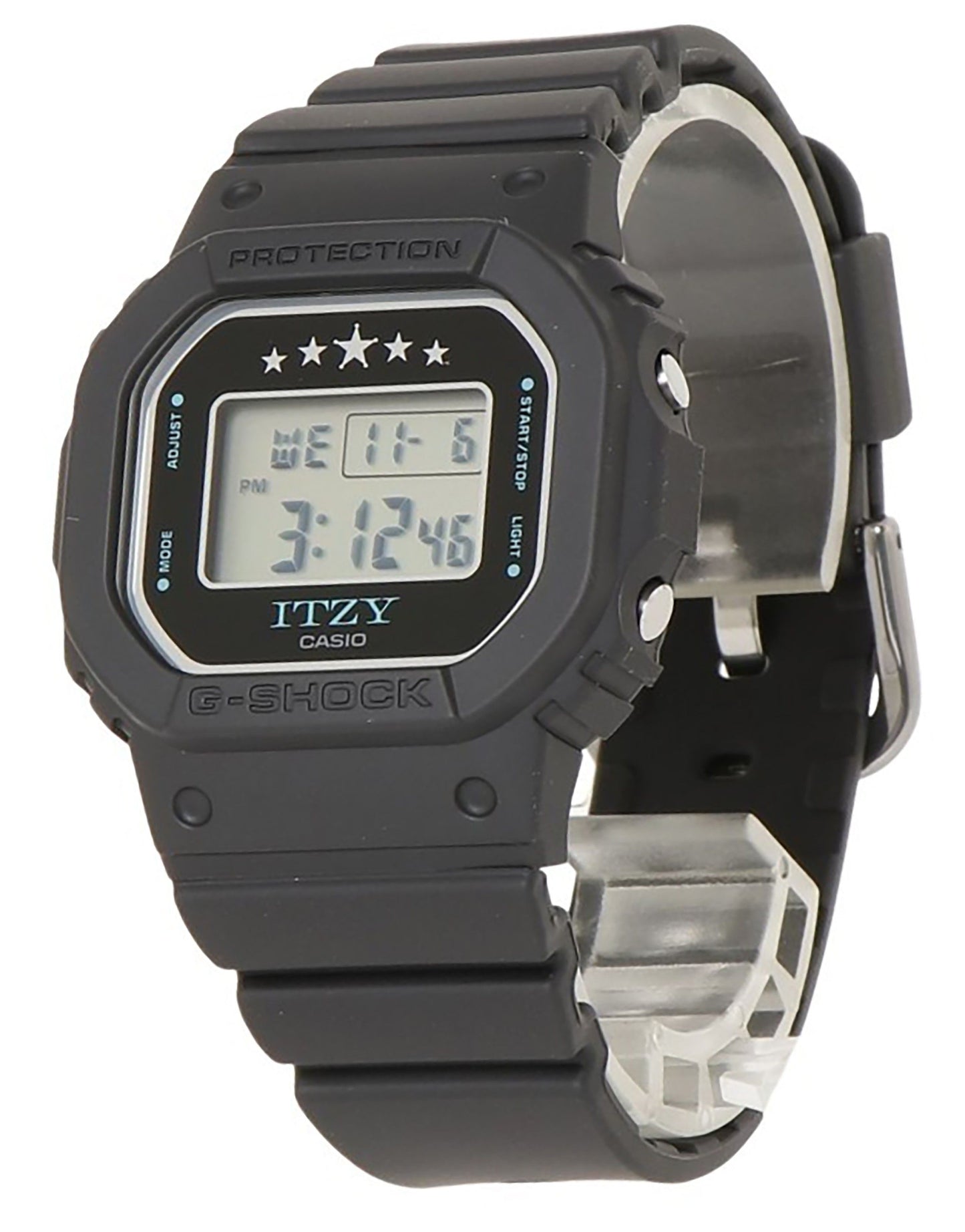 Casio G-Shock ITZY Collaboration Digital Bio-Based Resin Strap Quartz GMD-S5610IT-1 200M Women's Watch