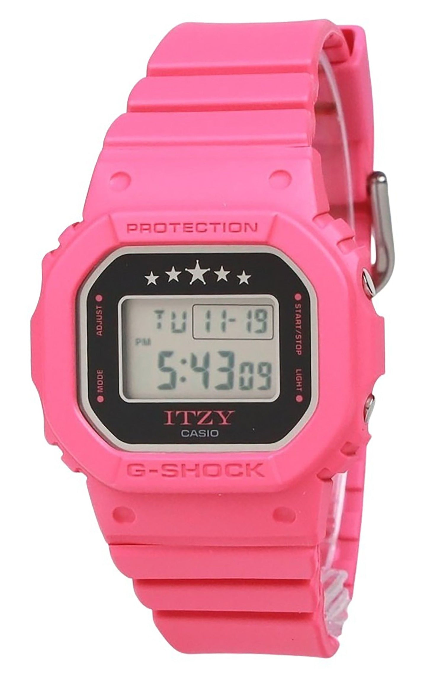 Casio G-Shock ITZY Collaboration Digital Bio-Based Resin Strap Quartz GMD-S5610IT-4A 200M Women's Watch