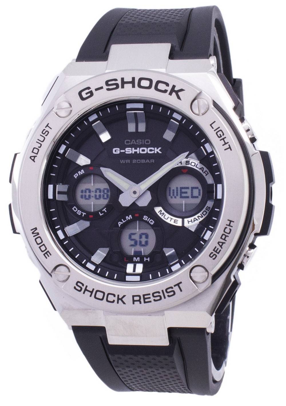 Casio G-Shock G-STEEL Analog-Digital World Time GST-S110-1A GSTS110-1A Men's Watch