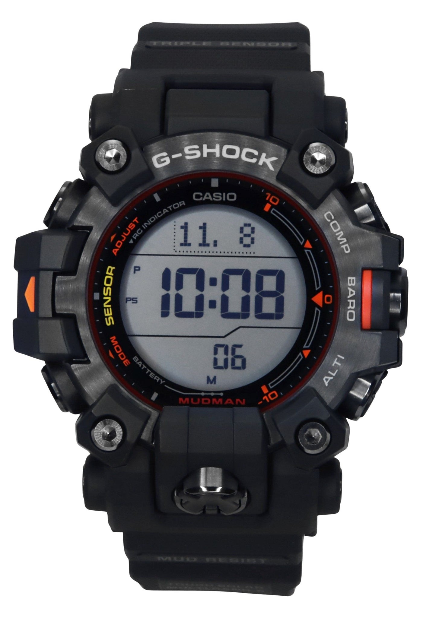 Casio G-Shock Master Of G-Land Mudman Digital Bio-Based Resin Strap Solar GW-9500MEC-1 200M Men's Watch