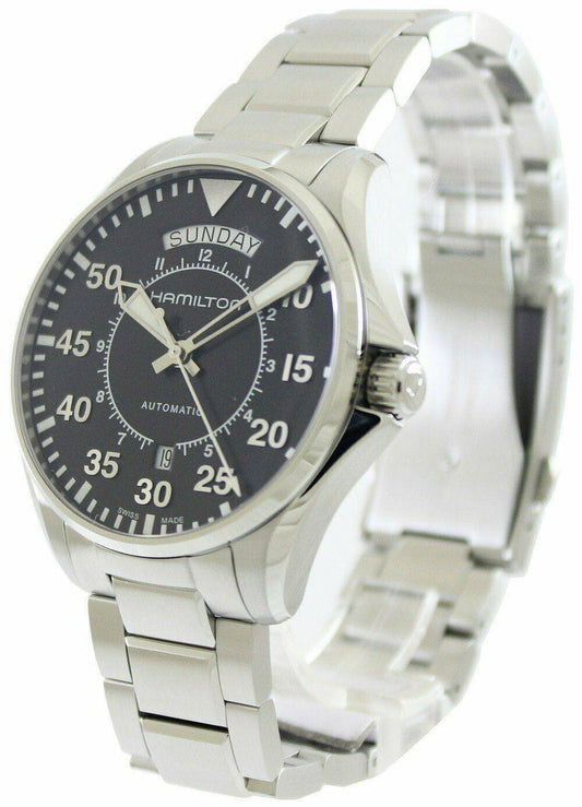 Hamilton Pilot Day Date Aviation Automatic H64615135 Men's Watch