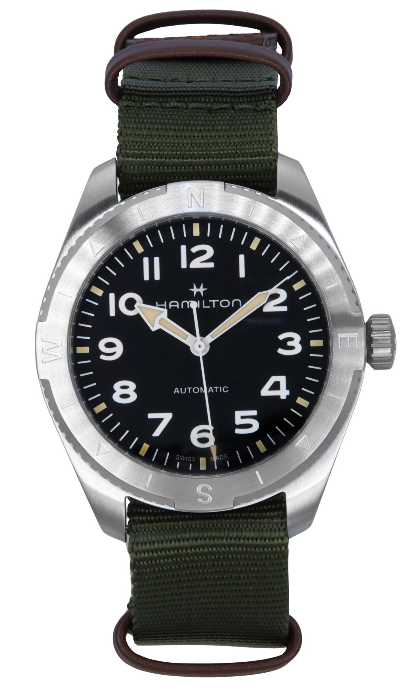 Hamilton Khaki Field Expedition Textile Strap Black Dial Automatic H70315931 100M Unisex Watch