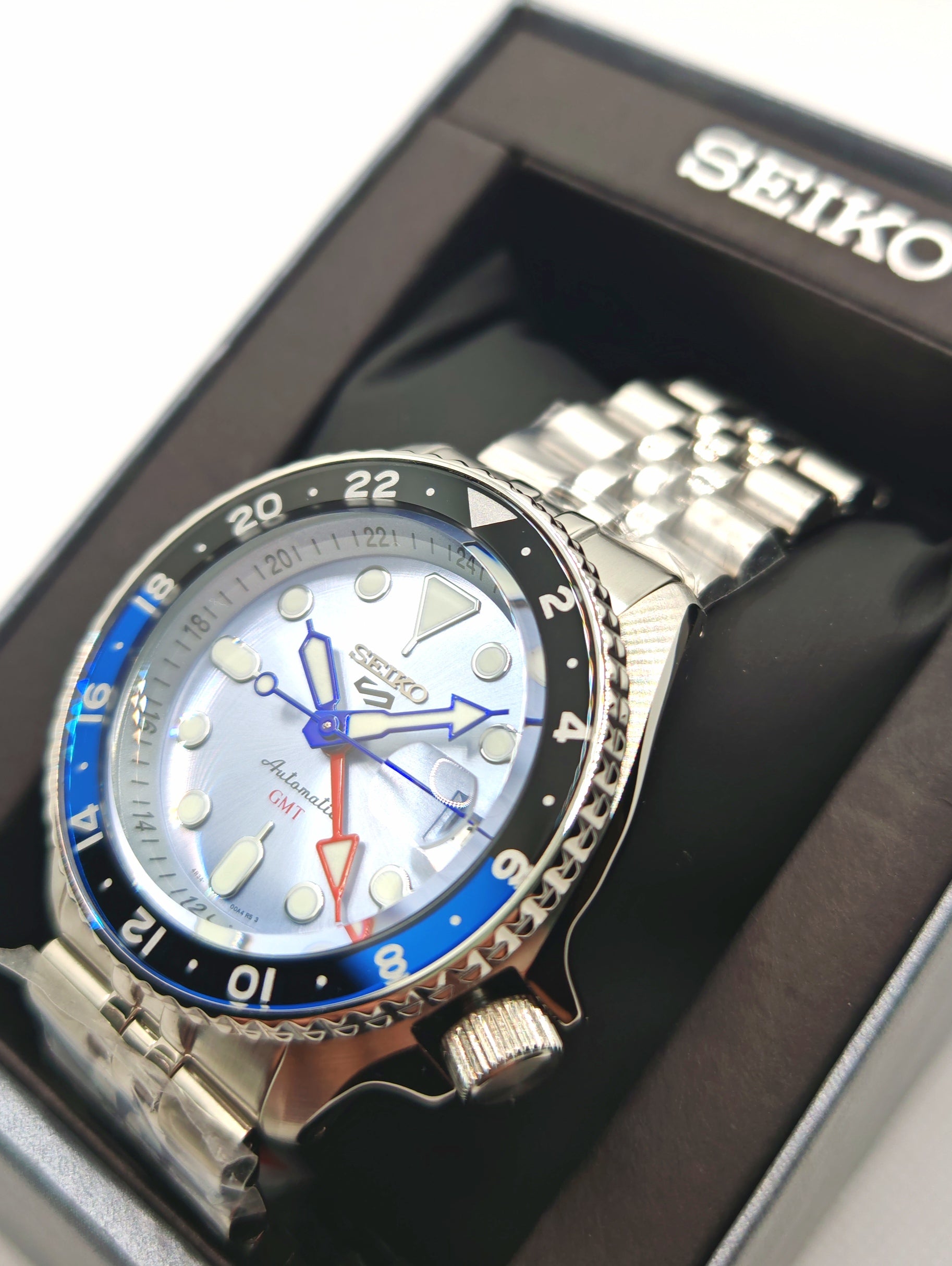 SEIKO SSK029 scatola vista sx