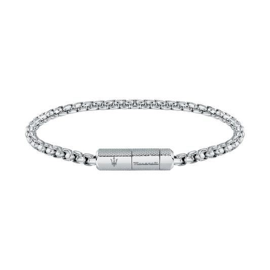 Maserati Jewels Stainless Steel Chain Bracelet JM223ATK22 For Men