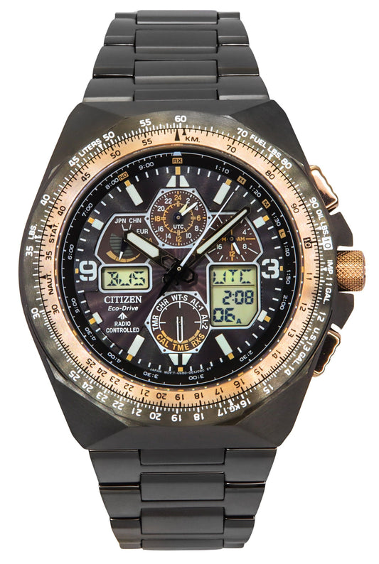 Citizen Promaster Skyhawk A-T Anniversary Limited Edition Black Dial Eco-Drive JY8146-54E 200M Men's Watch