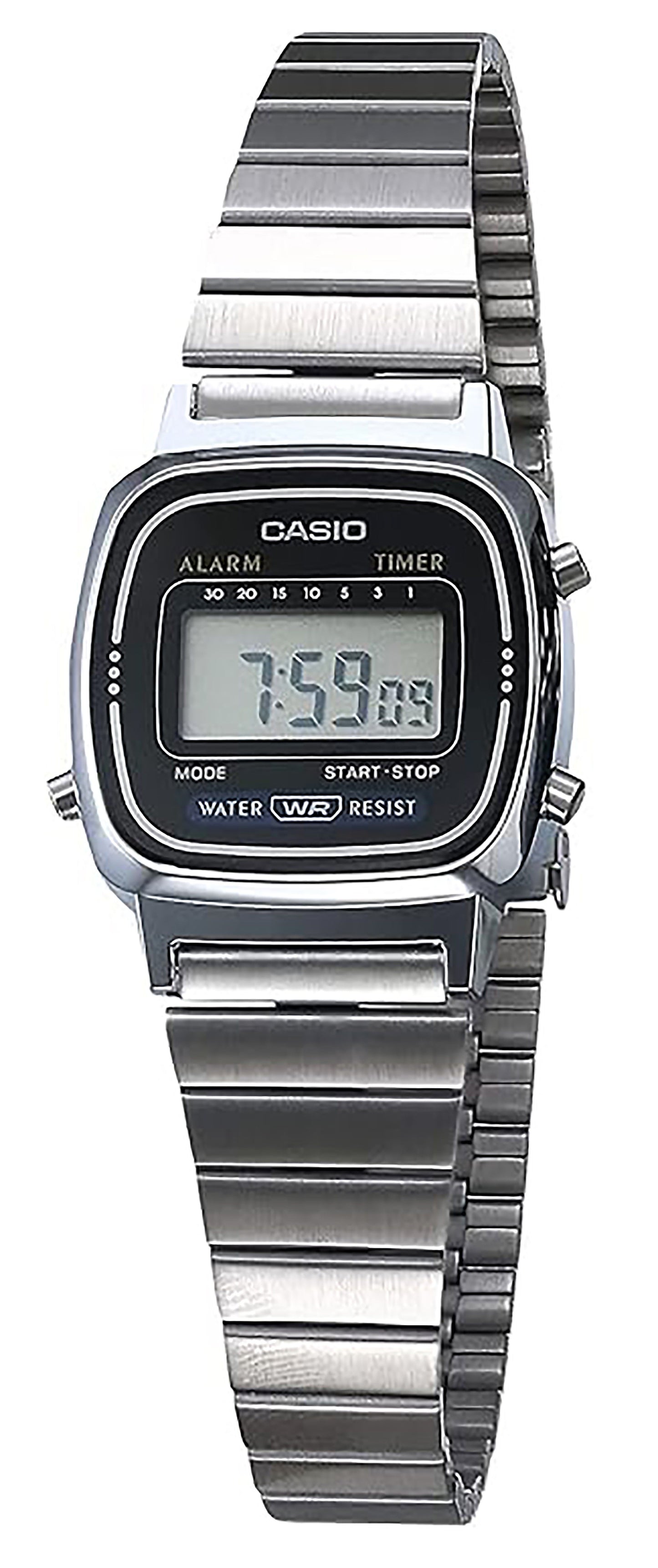 Casio Digital Classic Alarm Timer LA670WA-1DF LA670WA-1 Women's Watch