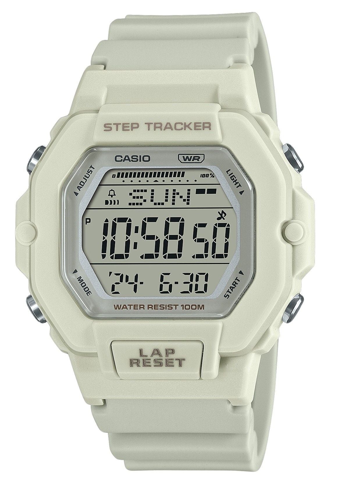 Casio Standard Digital Resin Strap Quartz LWS-2200H-8AV 100M Unisex Watch