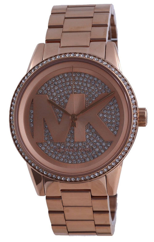 Michael Kors Ritz Diamond Accent Stainless Steel Quartz MK6863 Women's Watch