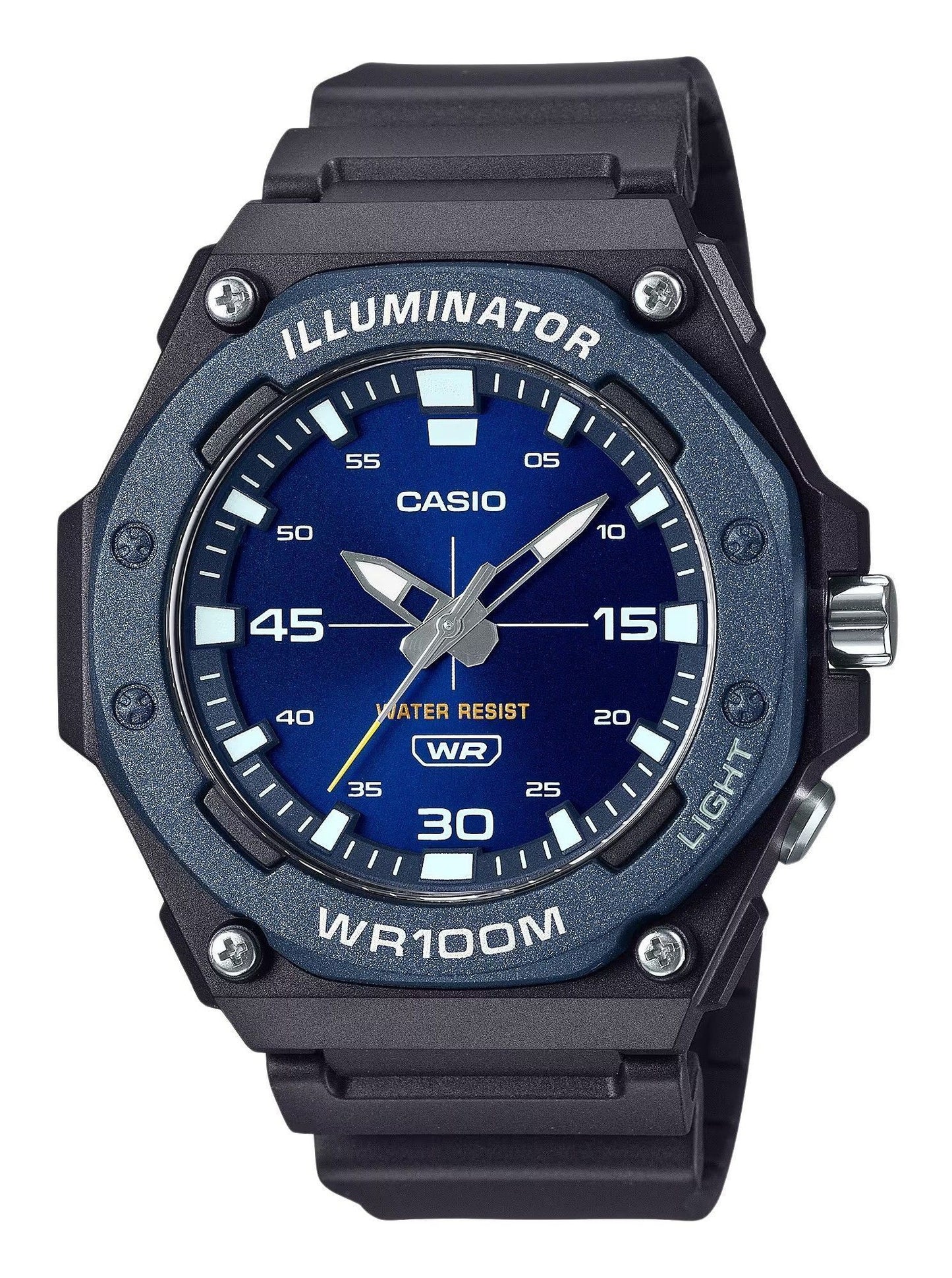 Casio Standard Analog Resin Strap Blue Dial Quartz MW-620H-2AV 100M Men's Watch