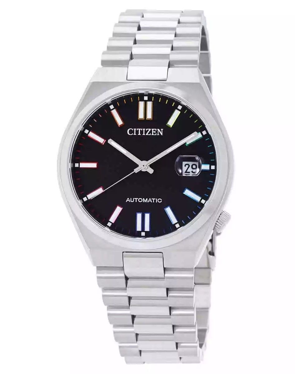 Citizen Tsuyosa Stainless Steel Black Dial Automatic NJ0151-53E Men's Watch