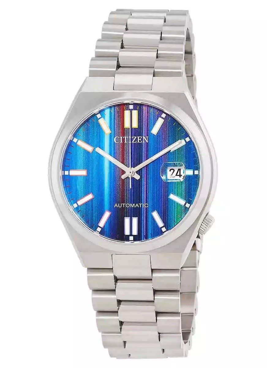 Citizen Tsuyosa Stainless Steel Multicolor Dial Automatic NJ0151-53W Men's Watch