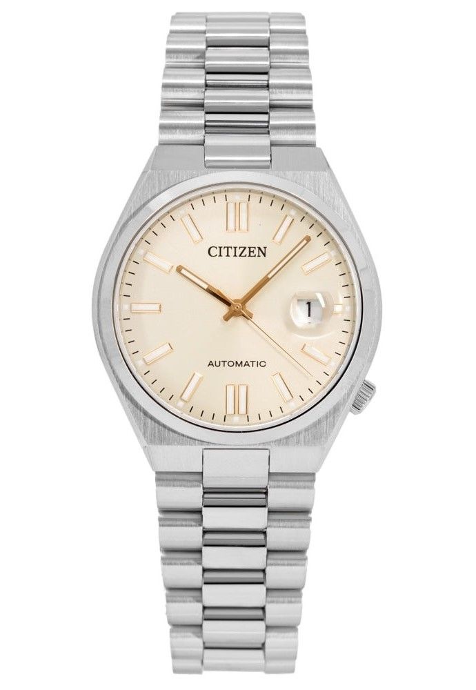 Citizen Tsuyosa Stainless Steel Beige Dial Automatic NJ0151-88W Men's Watch