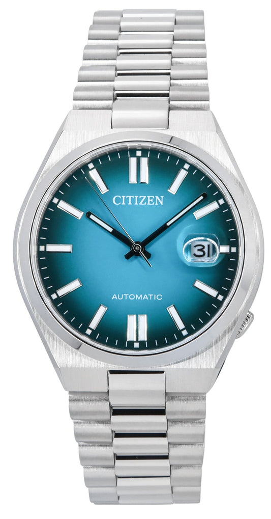 Citizen Tsuyosa Stainless Steel Turquoise Dial Automatic NJ0151-88X Men's Watch