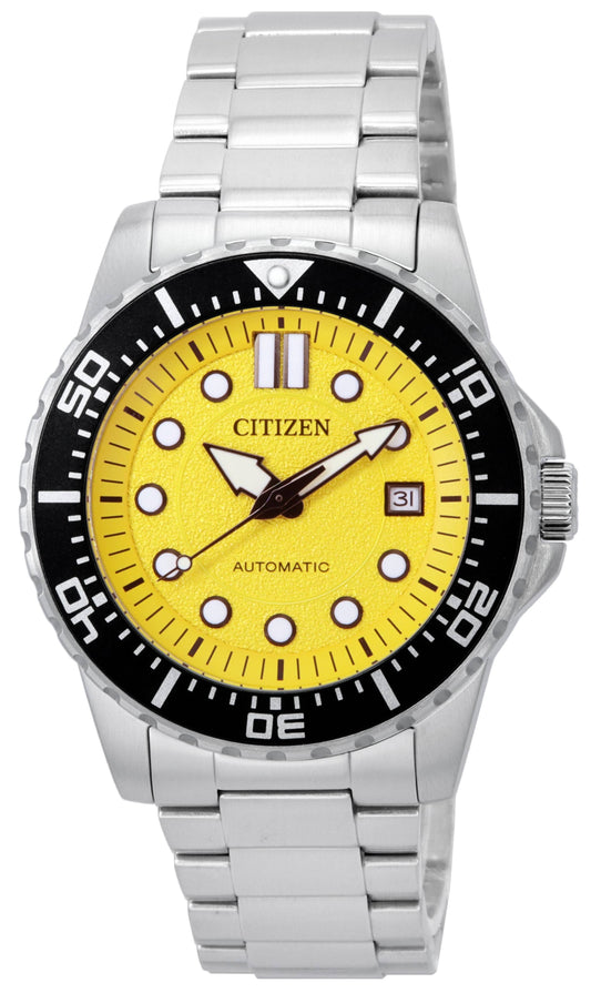 Citizen Urban Mechanical Yellow Dial Automatic NJ0170-83Z 100M Men's Watch