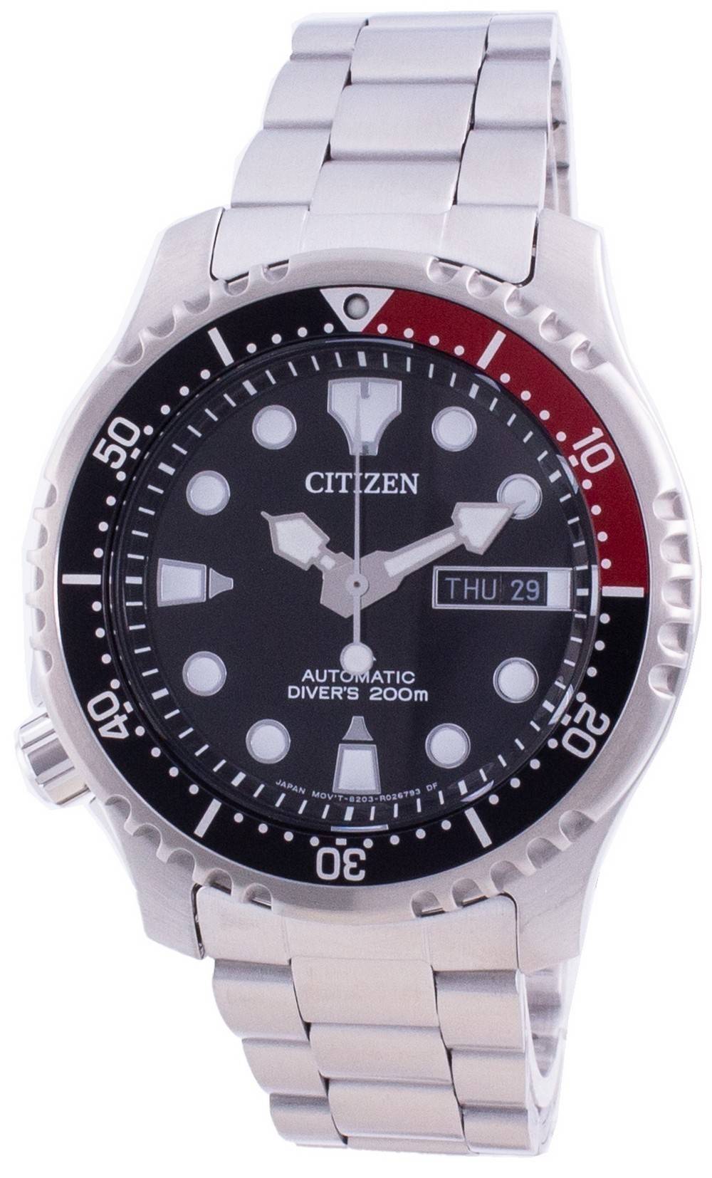 Citizen Promaster Diver's Black Dial Automatic NY0085-86E 200M Men's Watch