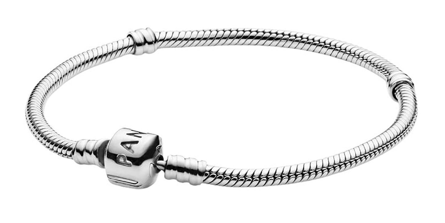 Pandora Moments Snake Chain Bracelet 590702HV-17 For Women