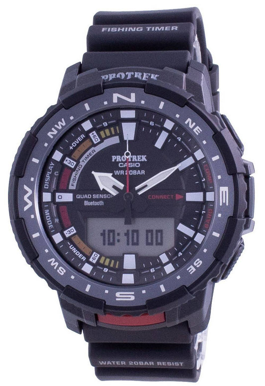 Casio Protrek Angler Line Bluetooth Link Quartz PRT-B70-1 PRTB70-1 200M Men's Watch