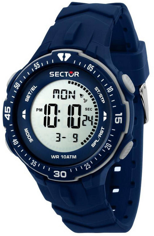 Sector EX-26 Digital Plastic Strap Quartz R3251280002 100M Men's Watch