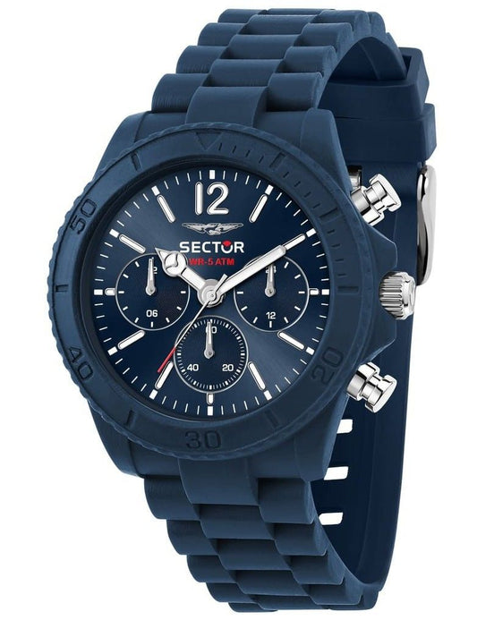 Sector Diver Multifunction Stainless Steel Blue Dial Quartz R3251549002 Men's Watch