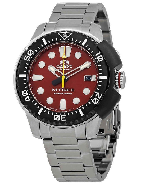 Orient M-Force AC0L 70th Anniversary Automatic Diver's RA-AC0L02R00B Japan Made 200M Men's Watch