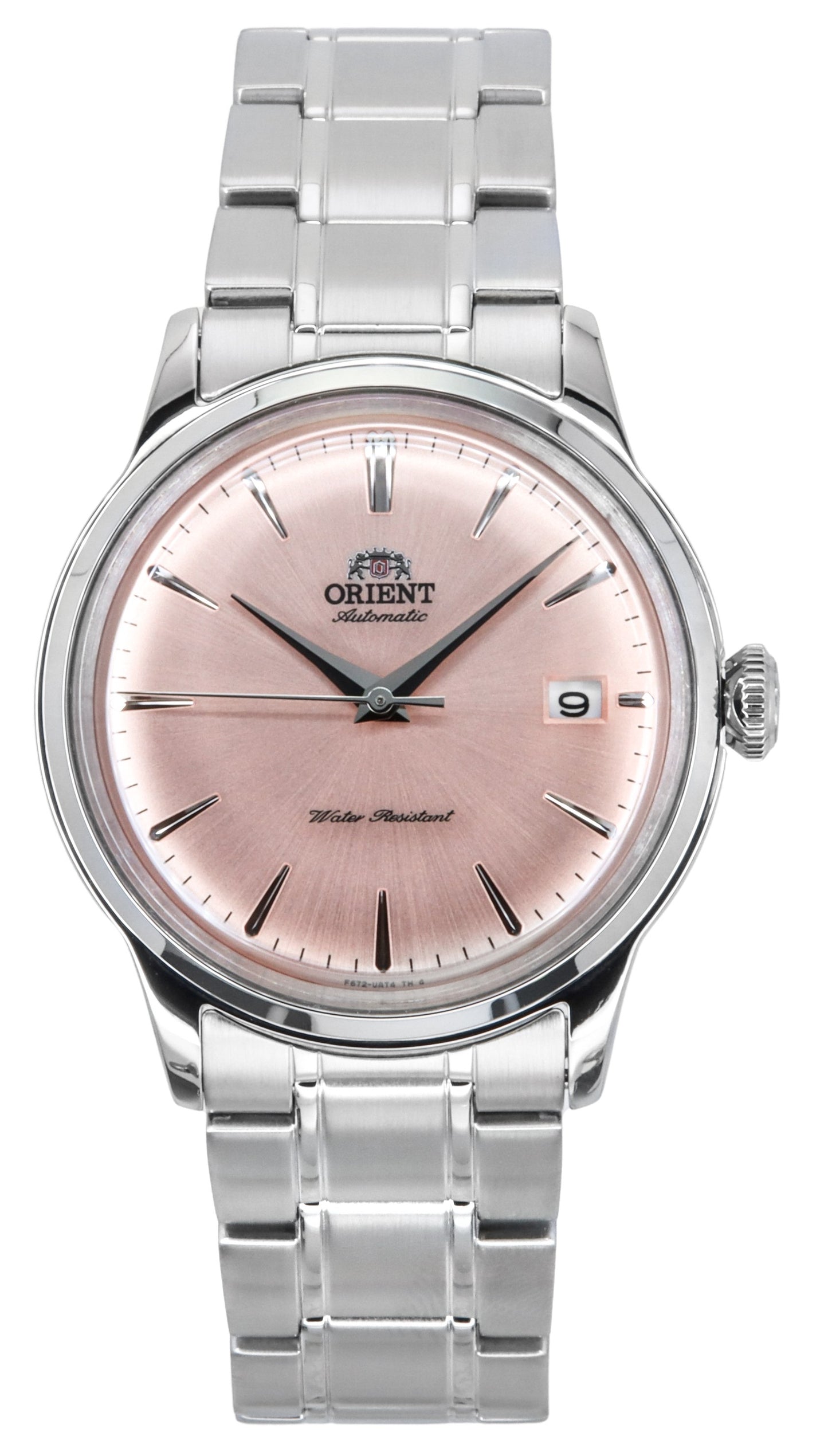 Orient Bambino Stainless Steel Copper Dial Automatic RA-AC0M11Y Men's Watch