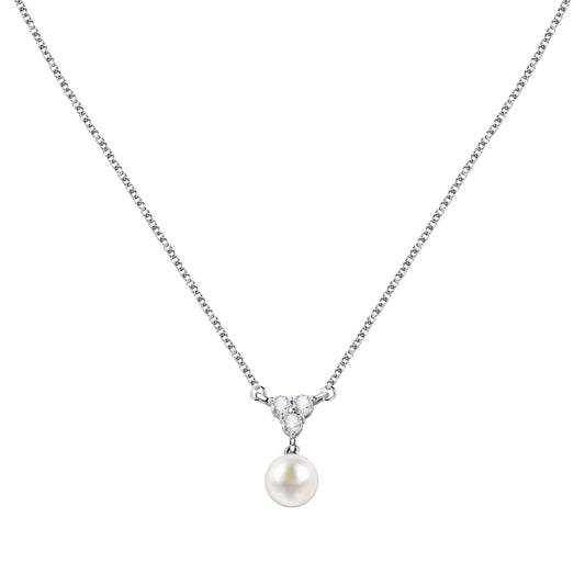 Morellato Perla 925% Silver Necklace SAER50 For Women