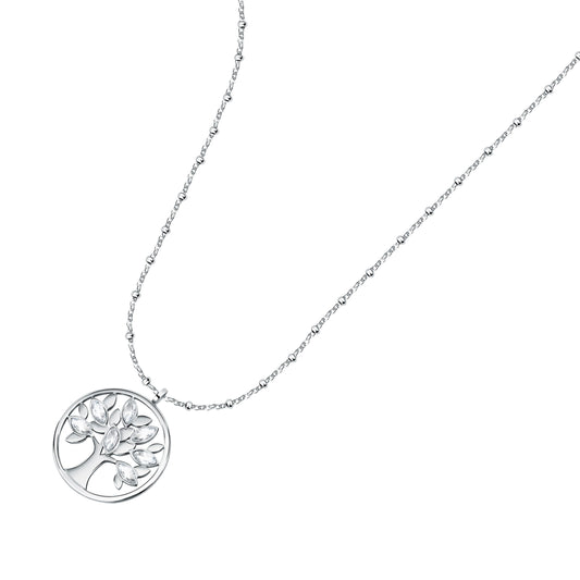 Morellato Vita Silver Tree Of Life Necklace SATD16 For Women