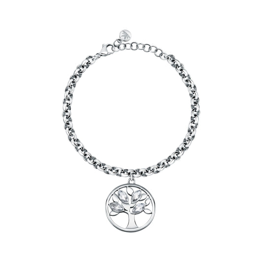 Morellato Vita Stainless Steel Tree Of Life Bracelet SATD19 For Women