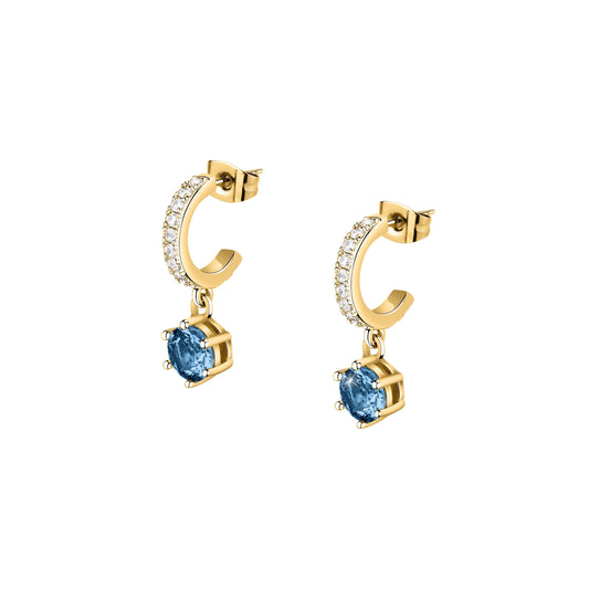 Morellato Colors Gold Tone Stainless Steel Earrings SAVY07 For Women