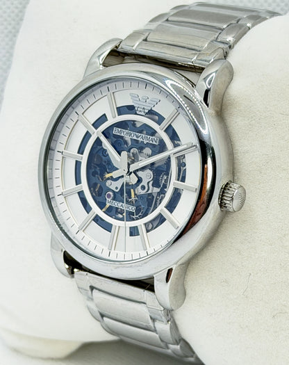 EMPORIO ARMANI AR60006 – Orologio Automatico Uomo Meccanico Scheletrato | tikAworld