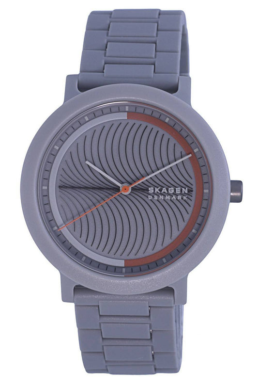 Skagen Aaren Tide Ocean Material Gray Dial Quartz SKW6772 Men's Watch