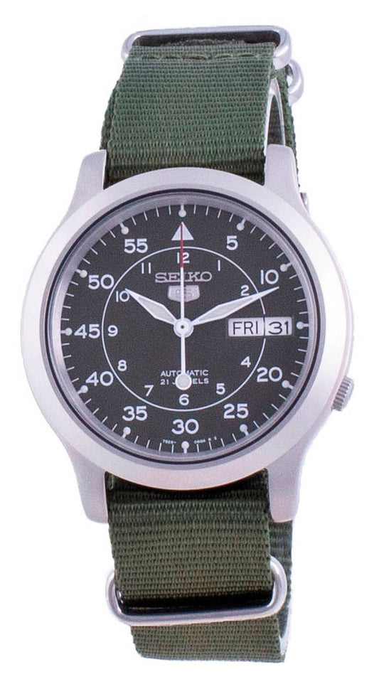 Seiko 5 Military SNK805K2-var-NATOS12 Automatic Nylon Strap Men's Watch