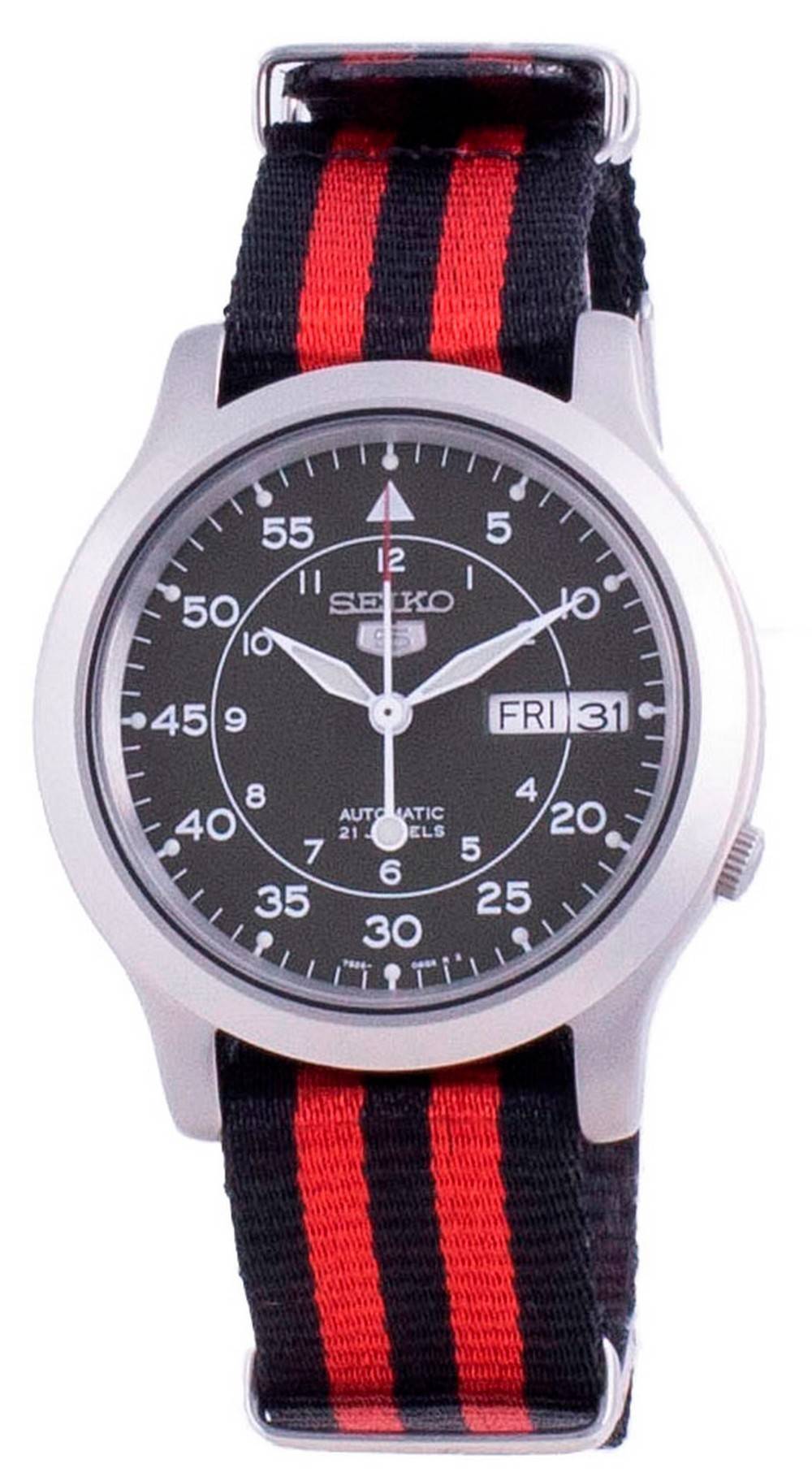 Seiko 5 Military SNK805K2-var-NATOS15 Automatic Nylon Strap Men's Watch