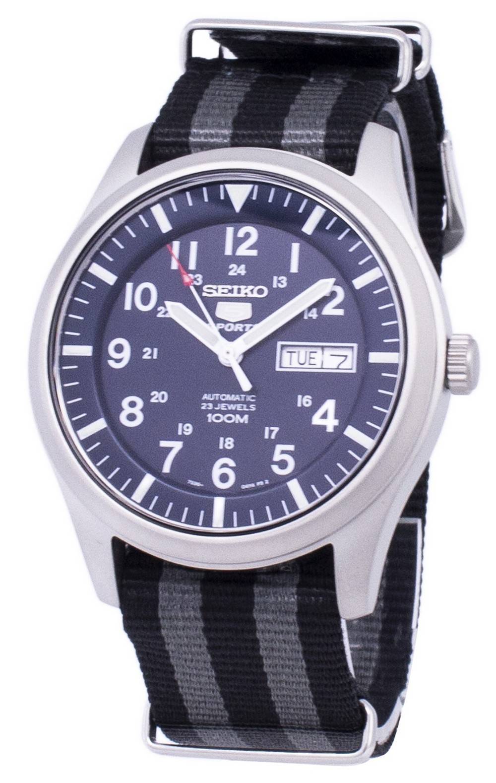 Seiko 5 Sports Automatic Nato Strap SNZG11K1-var-NATO1 Men's Watch