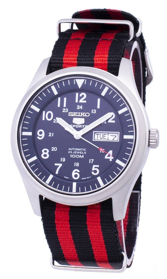 Seiko 5 Sports Automatic Nato Strap SNZG11K1-var-NATO3 Men's Watch