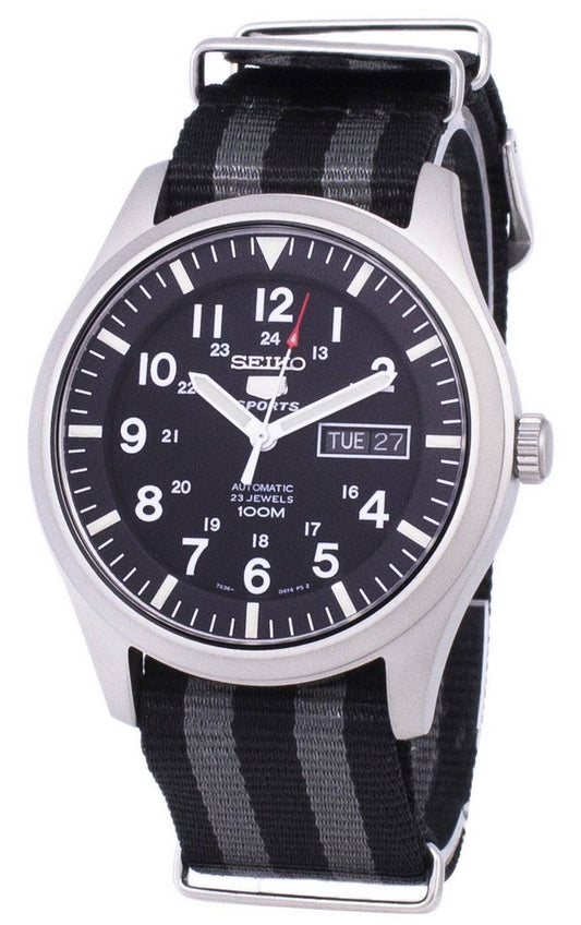 Seiko 5 Sports Automatic Nato Strap SNZG15K1-var-NATO1 Men's Watch