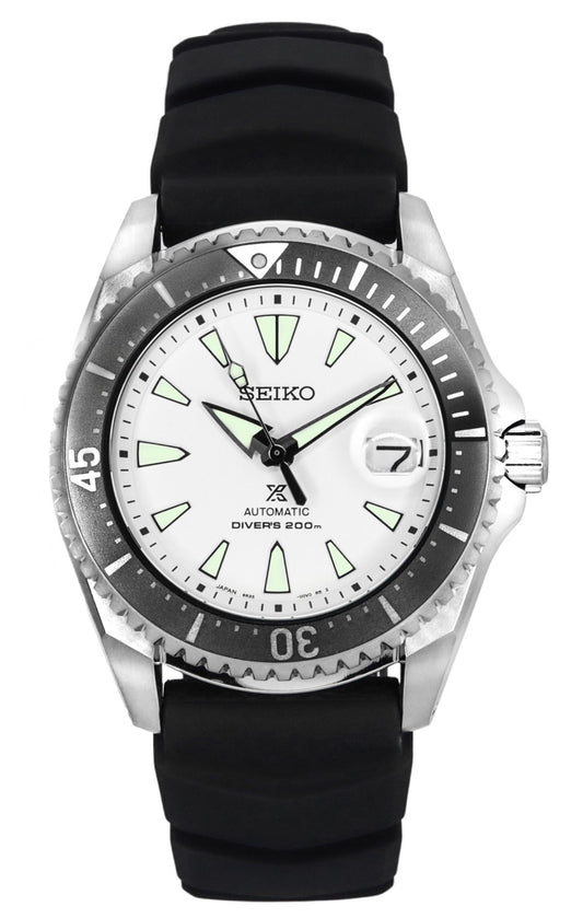 Seiko Prospex Shogun Titanium White Dial Automatic SPB191J1 Diver's 200M Men's Watch