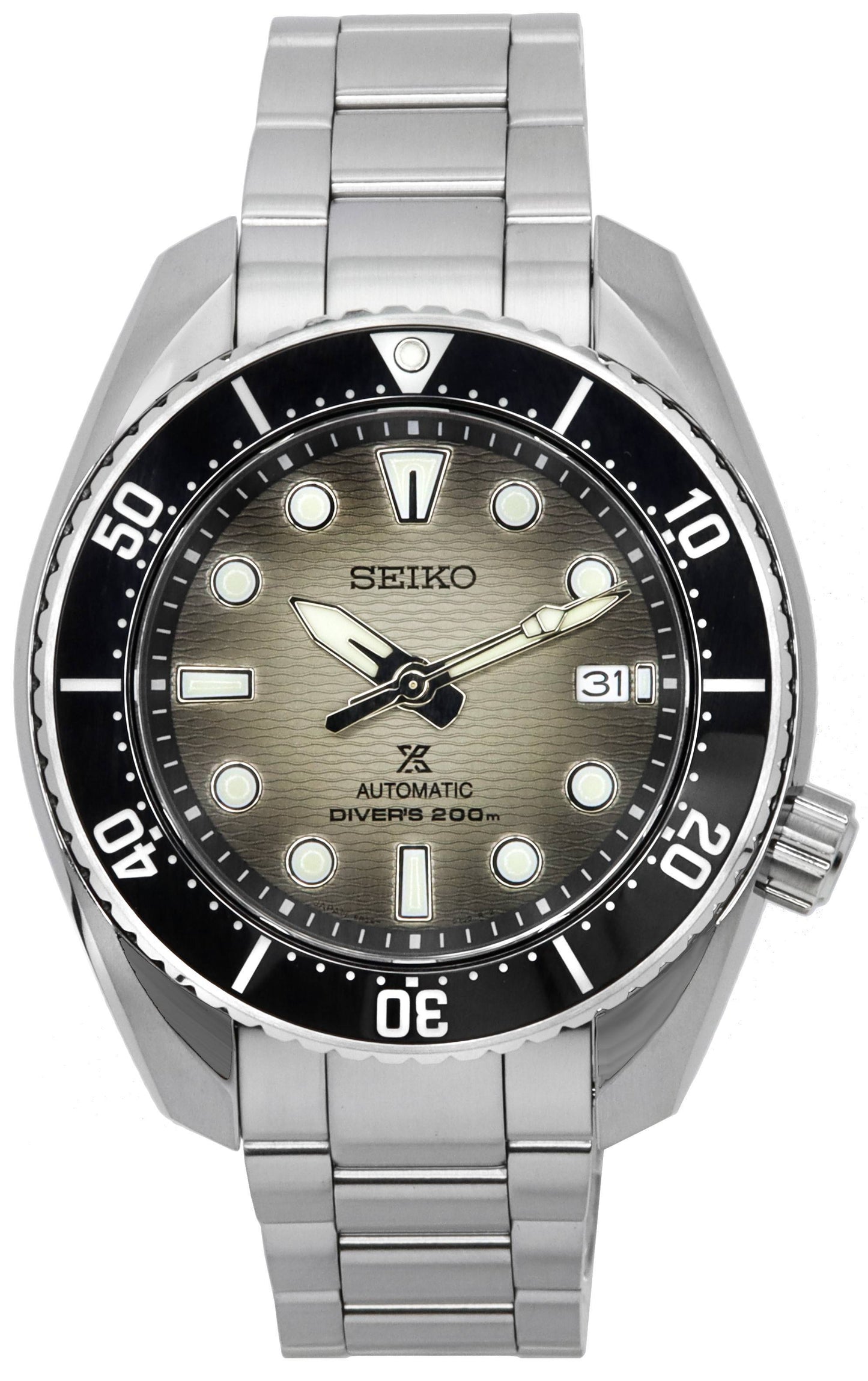 Seiko Prospex Sea King Sumo Dark Grey Gradation Dial Automatic Diver's SPB323 SPB323J1 SPB323J 200M Men's Watch