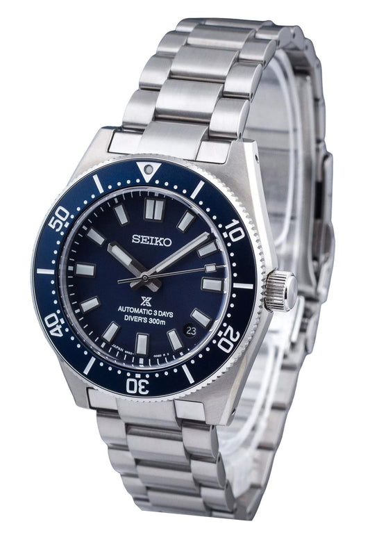 Seiko Prospex Stainless Steel Blue Dial Automatic Diver's SPB451J1 300M Men's Watch