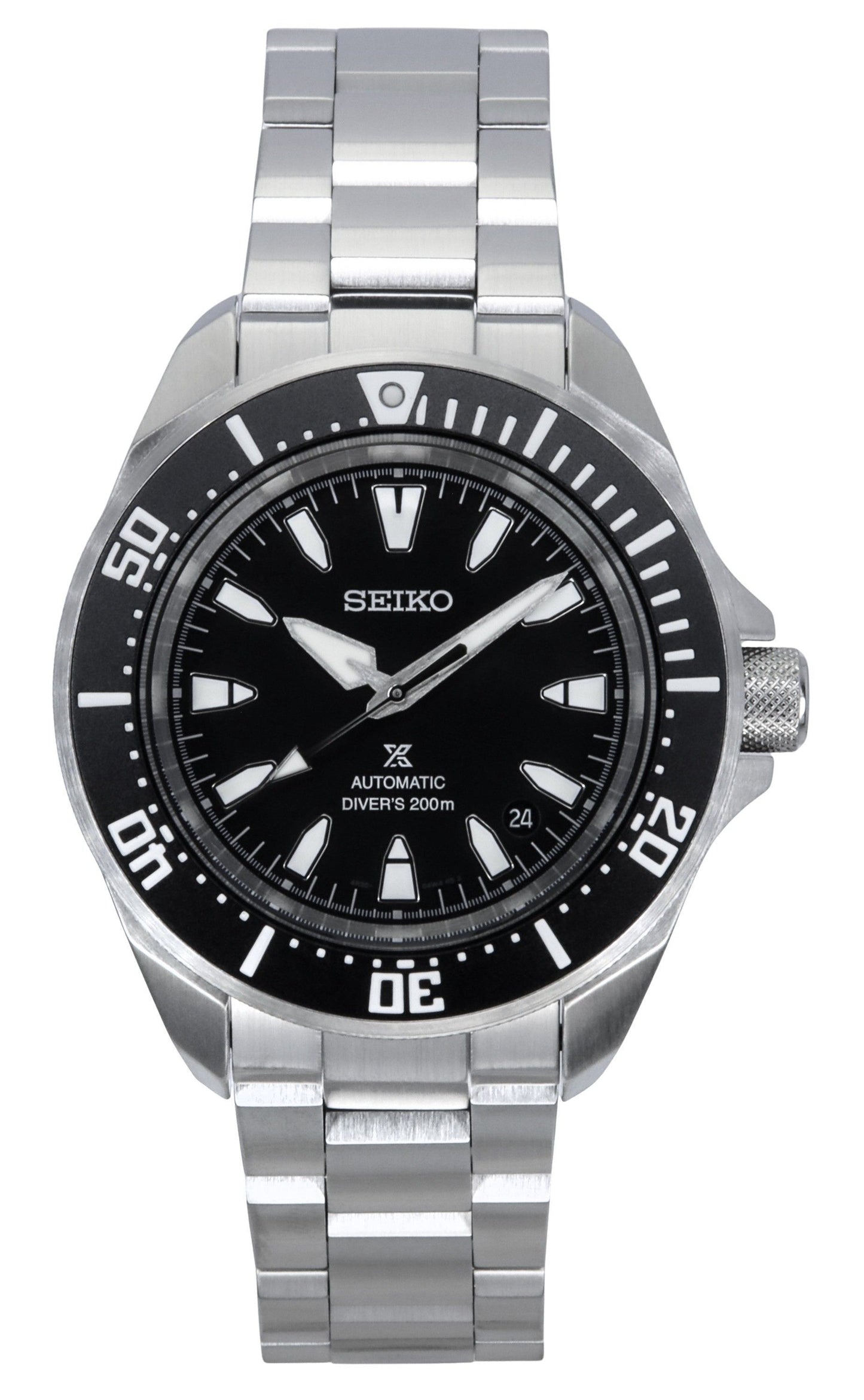 Seiko Prospex Sea Samurai Shog-urai Stainless Steel Black Dial Automatic Diver's SRPL13K1 200M Men's Watch